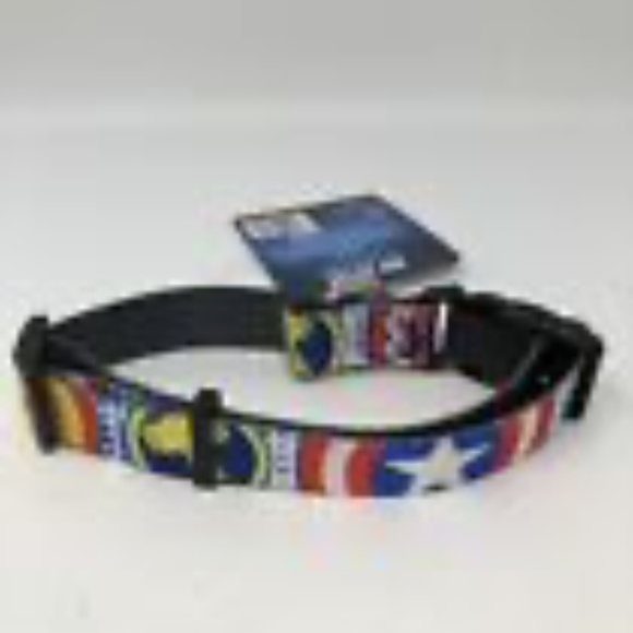 Marvel Avengers Dog Collar Size Small 15-35 lbs New Hulk Capt America Iron Man j - Picture 3 of 5